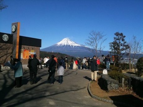 新年の富士を見に行ってきました