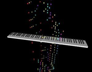音楽MIDIデータをウェブで3D再生する「Euphony」 【増田 @maskin】