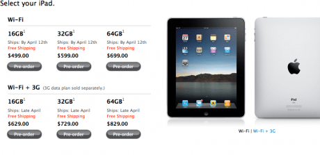 iPad、米で発売初日の在庫は既に完売【湯川】