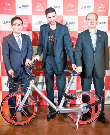 日本参入した中国「モバイク(mobike)」の評価額は30億ドル @MobikeJpn
