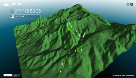 LPWA技術を使った山岳登山専用GPSデバイス「TREK TRACK(トレック トラック)」提供開始