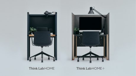 JINSが折りたためるソロワークスペース「Think Lab HOME」公開、限られたスペースで集中度193%向上