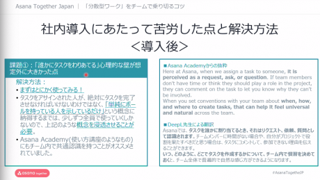 MUFG Asanaの社内導入にあたって苦労した点と解決方法（導入後）
